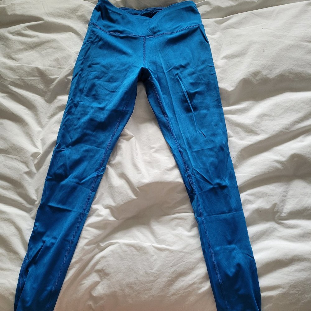 Full length blue legging
